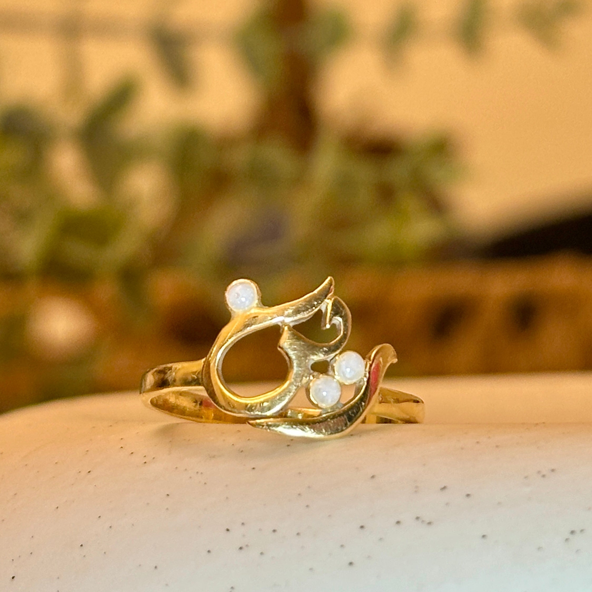 Custom Arabic Ring